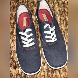 Kate Spade Womens Blue Canvas Shoes Size 6.5